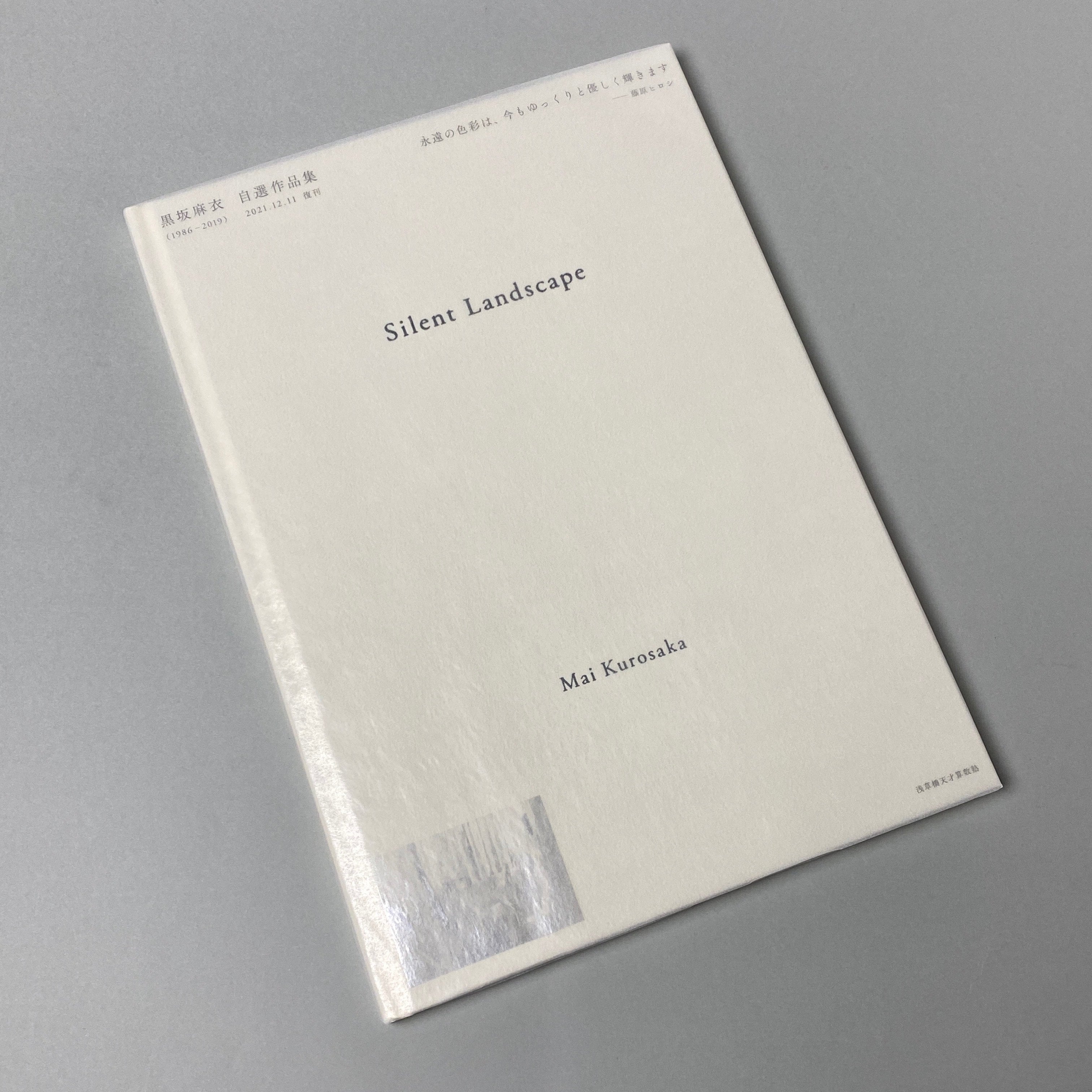 黒坂麻衣 自選作品集「Silent Landscape」 | コ本や ONLINE SHOP