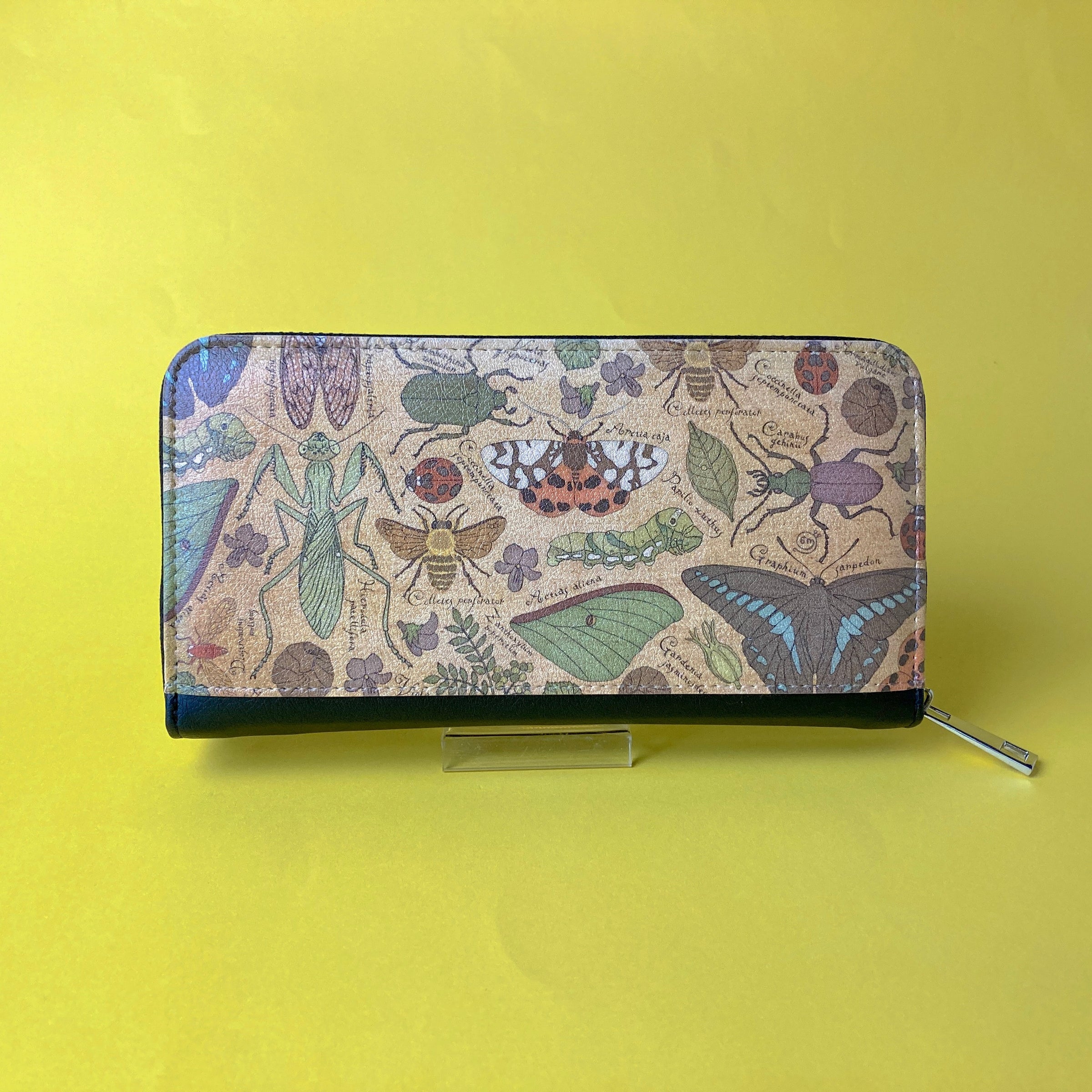 虫夢虫柄 長財布｜お拾いもの | コ本や ONLINE SHOP