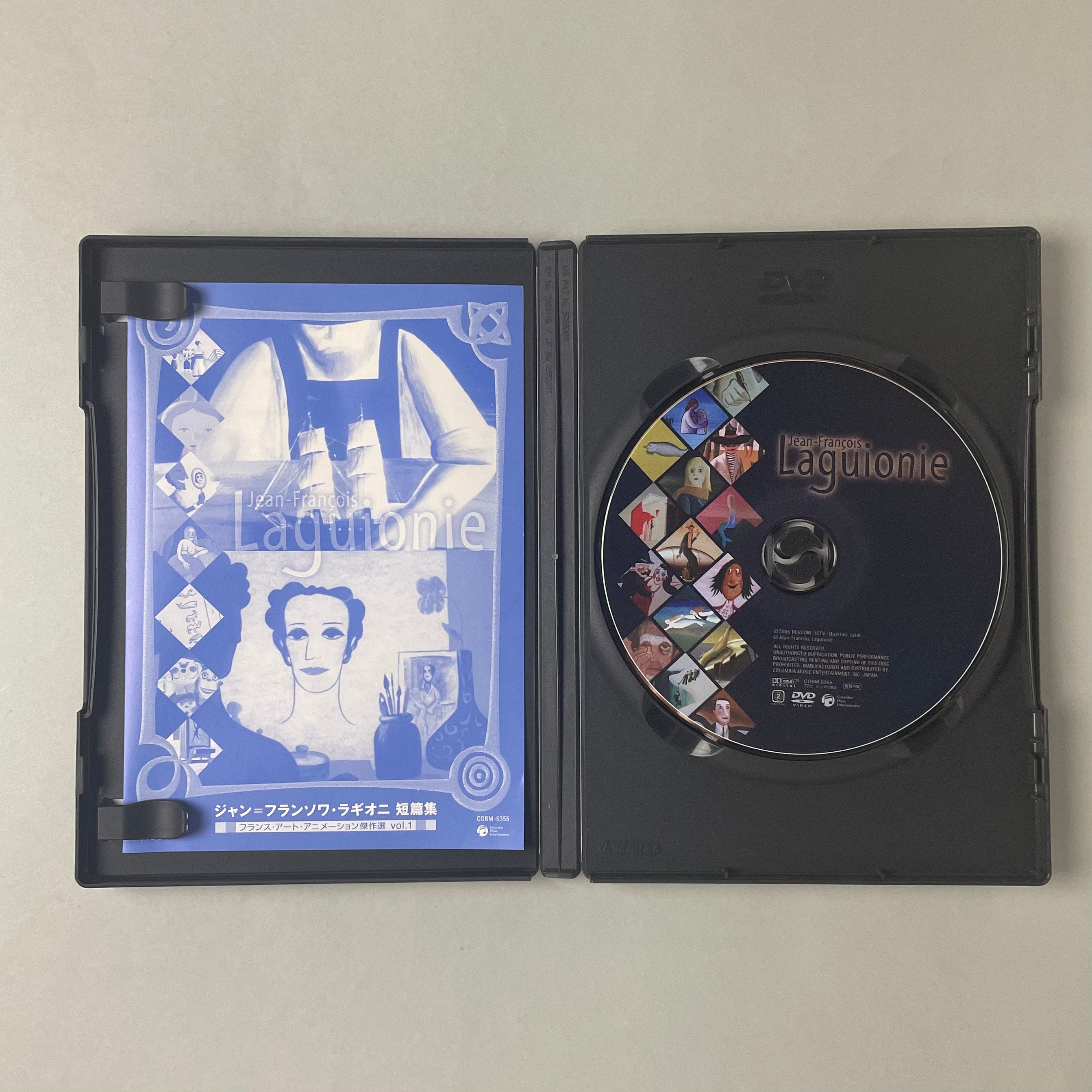 DVD ジャン＝フランソワ・ラギオニ 短篇集 フランス・アート