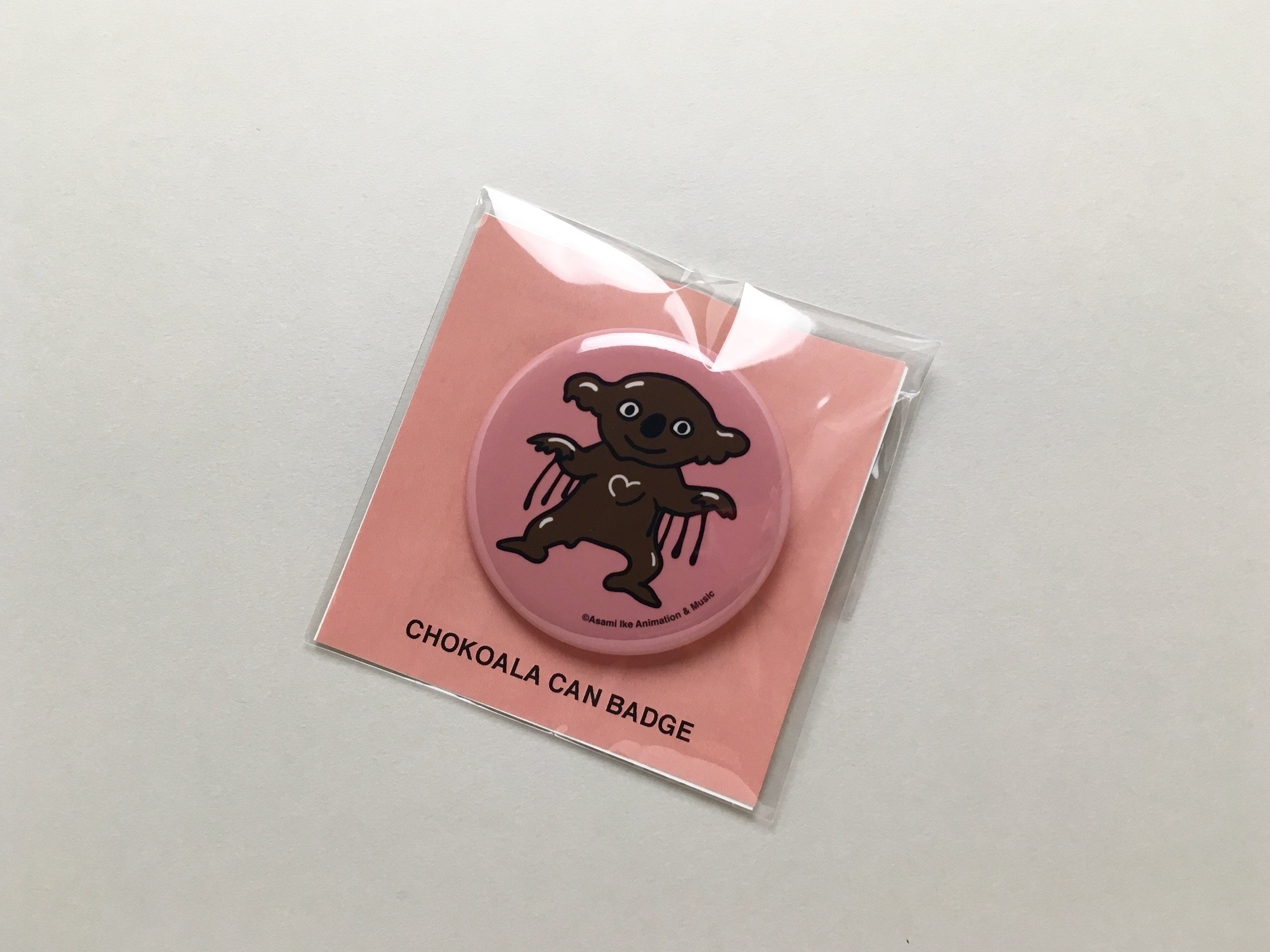 コアラ 缶バッジ 18セット コアラの缶バッジ+ステッカーセット チョコアラ｜池亜佐美 | コ本や